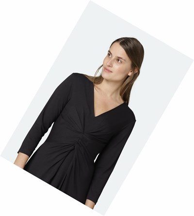 Women's Ilse Jacobsen Dress Black | AK0531679