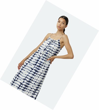 Women's Ilse Jacobsen Dress Indigo | GI6459170