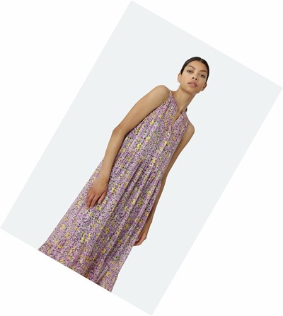 Women's Ilse Jacobsen Dress Purple | MU9042653