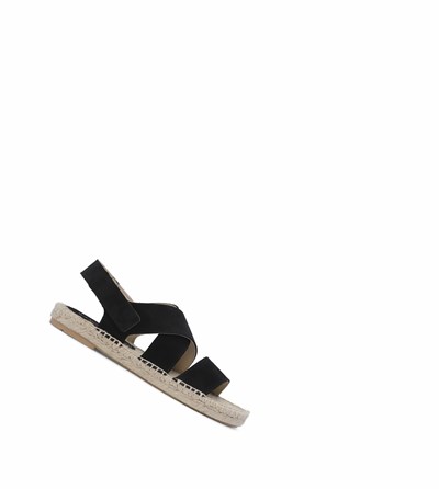 Women's Ilse Jacobsen Espadrilles Black | QN8650942