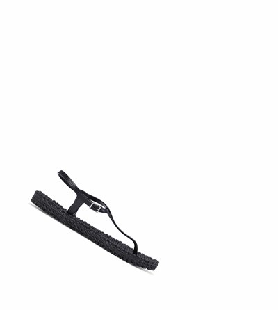 Women's Ilse Jacobsen Flip Flops Black | JV4760189