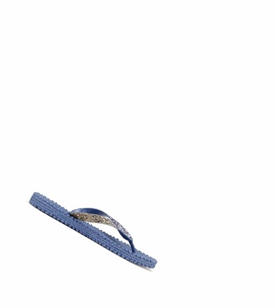 Women's Ilse Jacobsen Flip Flops Brown | RF3076815