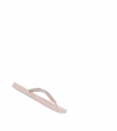 Women's Ilse Jacobsen Flip Flops Rose | PD7642591