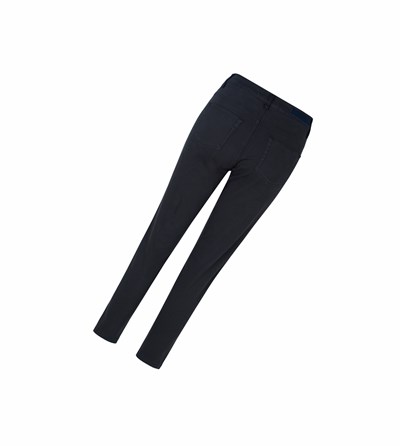 Women's Ilse Jacobsen Pants Dark Indigo | ZM3462805