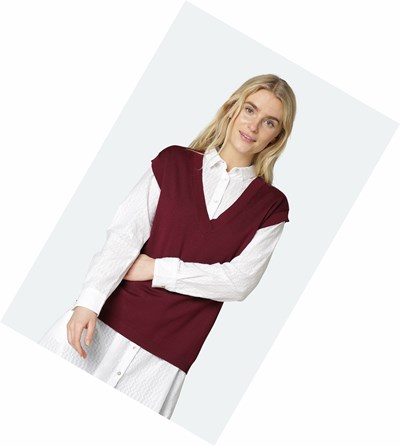 Women's Ilse Jacobsen Pullover Brown | IC5279863