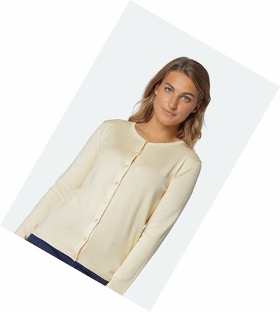 Women's Ilse Jacobsen Pullover Yellow | PT4280539