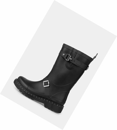 Women's Ilse Jacobsen Rain Boots Black | PC6312497