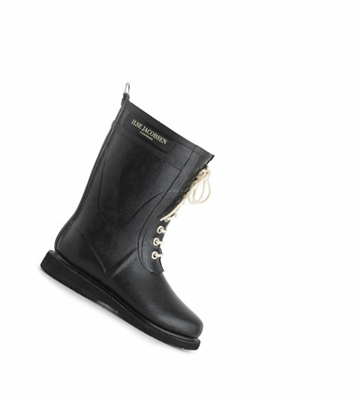 Women's Ilse Jacobsen Rain Boots Black | US7051623