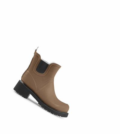 Women's Ilse Jacobsen Rain Boots Brown | TM1635789