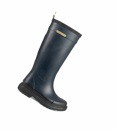 Women's Ilse Jacobsen Rain Boots Dark Indigo | BW2483516