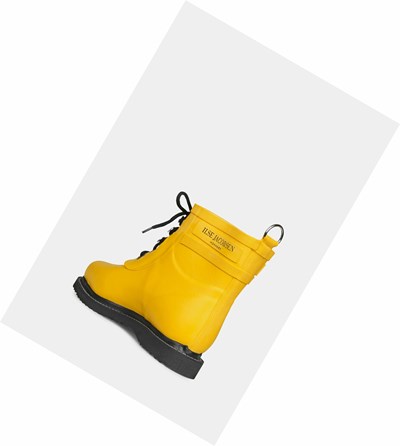 Women's Ilse Jacobsen Rain Boots Yellow | XQ9345016