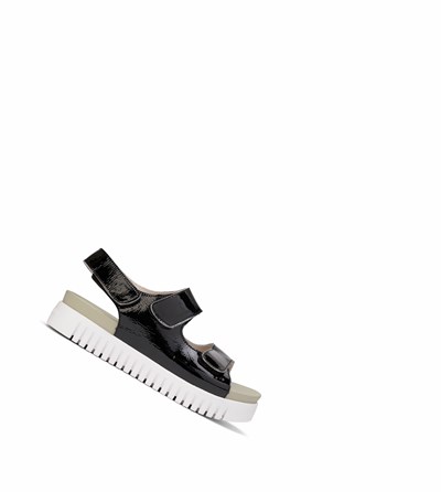 Women's Ilse Jacobsen Sandals Black | FI8045629