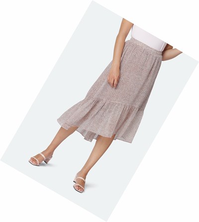 Women's Ilse Jacobsen Skirt Pink | UH5083492