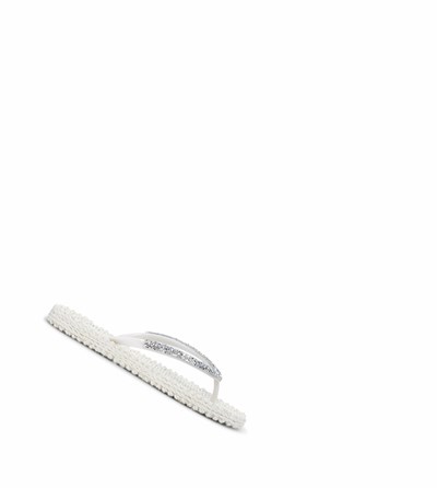 Women's Ilse Jacobsen With Glitter Flip Flops Blue | SM9375406