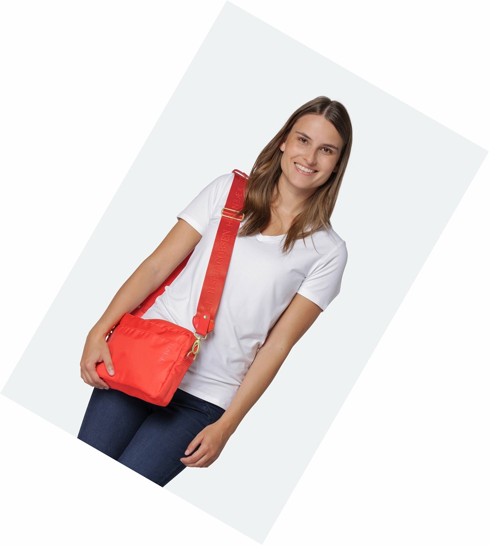 Women's Ilse Jacobsen Bags Red Orange | NF8263415