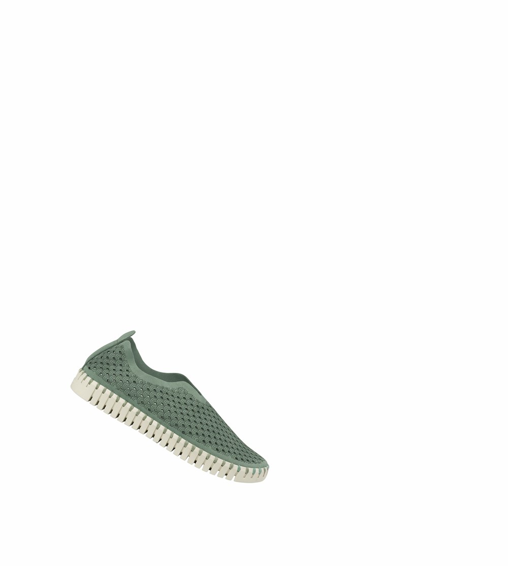 Women's Ilse Jacobsen Ballerina Green | EZ5092416