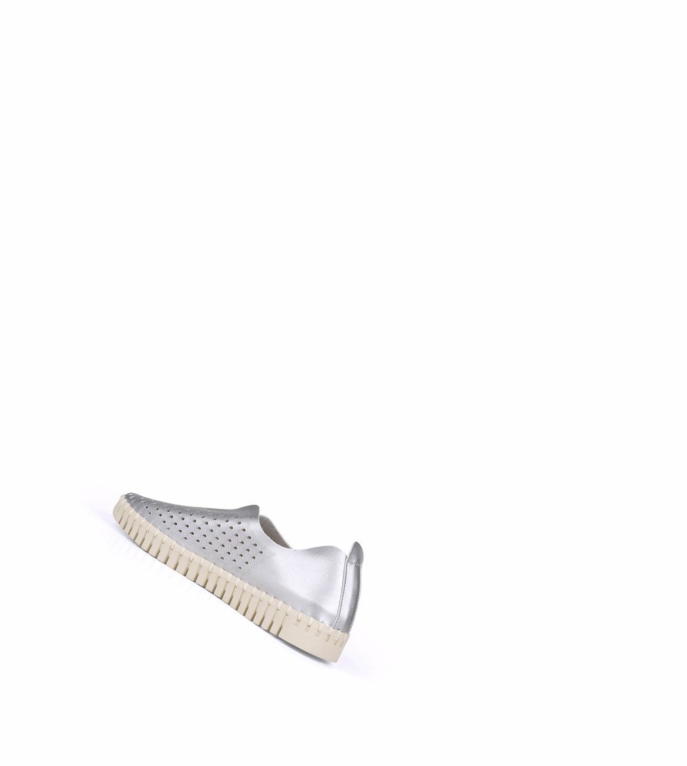 Women's Ilse Jacobsen Ballerina Silver | KN5293170