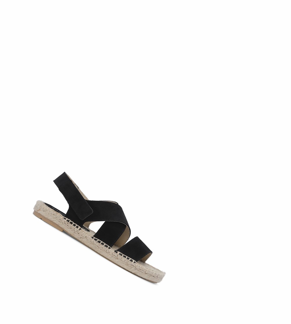 Women\'s Ilse Jacobsen Espadrilles Black | QN8650942