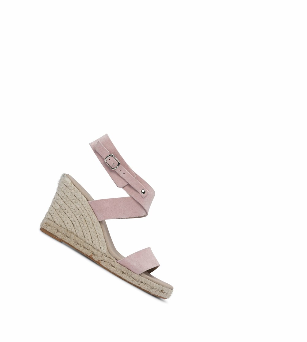 Women\'s Ilse Jacobsen Espadrilles Pink | PW4632189