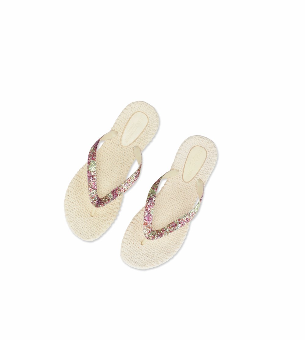 Women's Ilse Jacobsen Flip Flops Brown | NW9128605