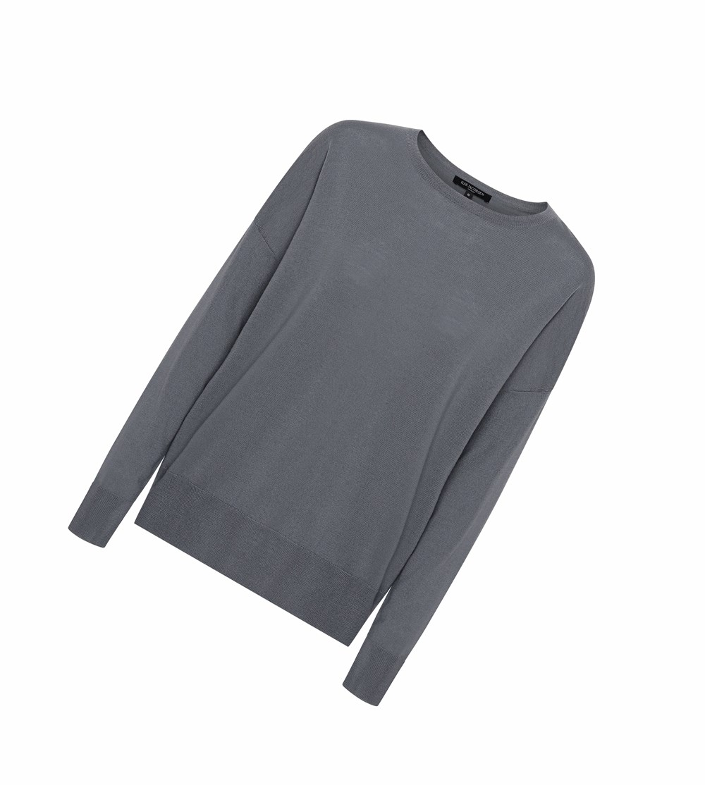 Women's Ilse Jacobsen Knitwear Grey | LU6720459