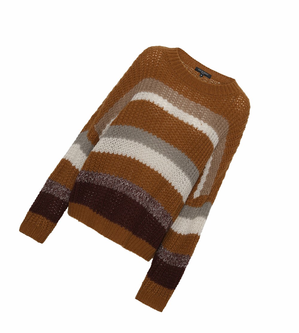 Women's Ilse Jacobsen Pullover Brown | IT6978214