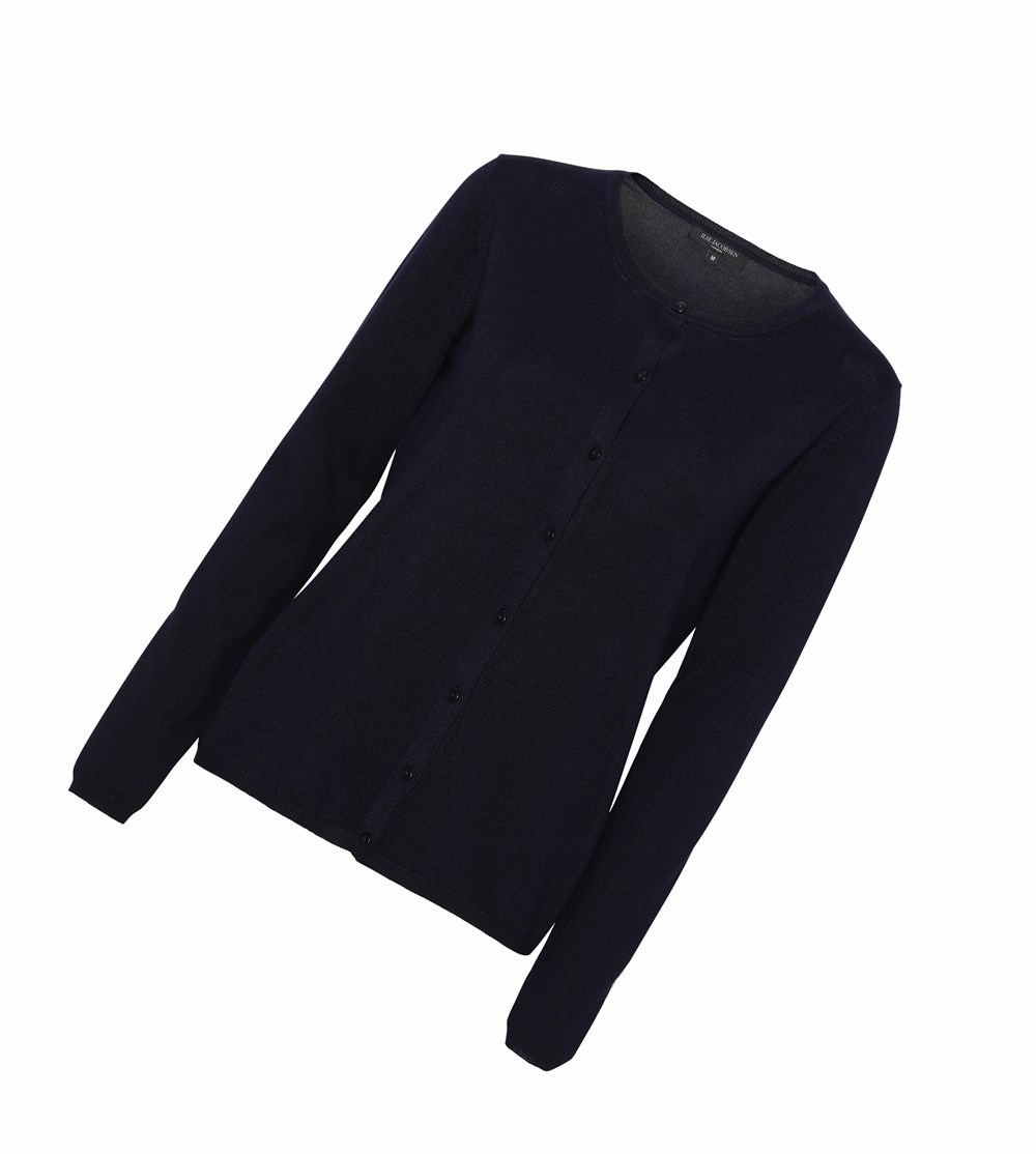 Women's Ilse Jacobsen Pullover Dark Indigo | LC5092463