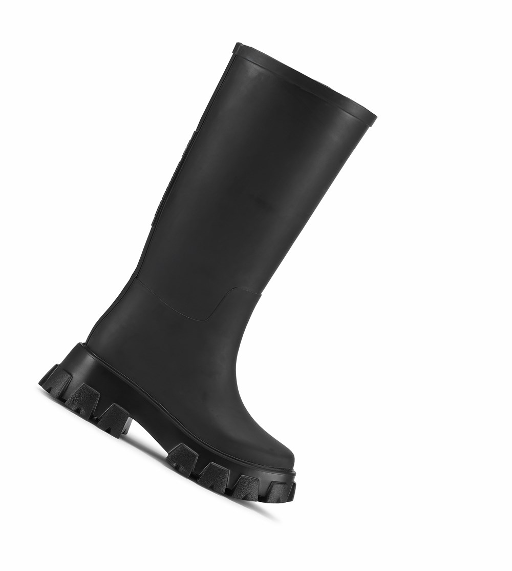 Women\'s Ilse Jacobsen Rain Boots Black | AB8256370