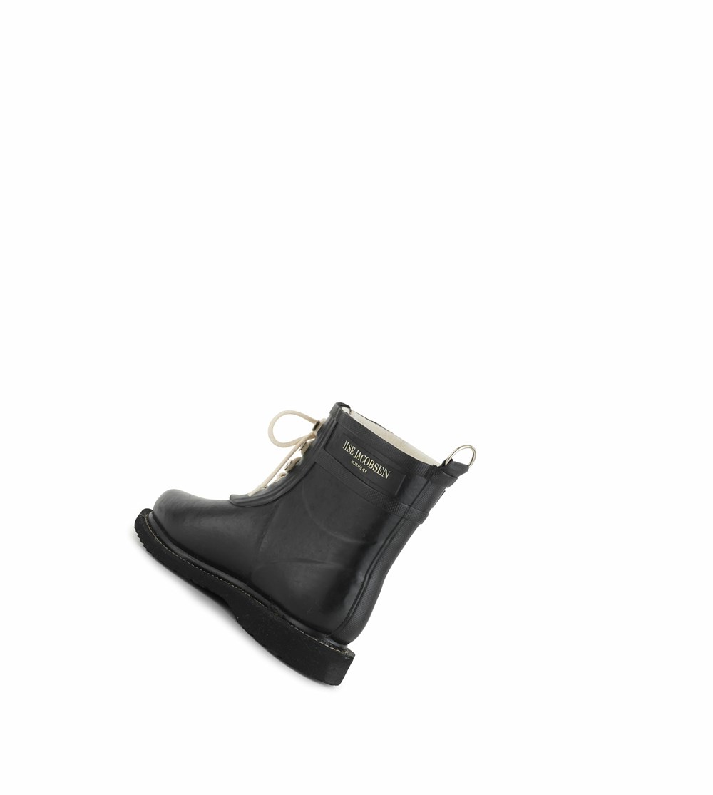 Women's Ilse Jacobsen Rain Boots Black | MJ8103947