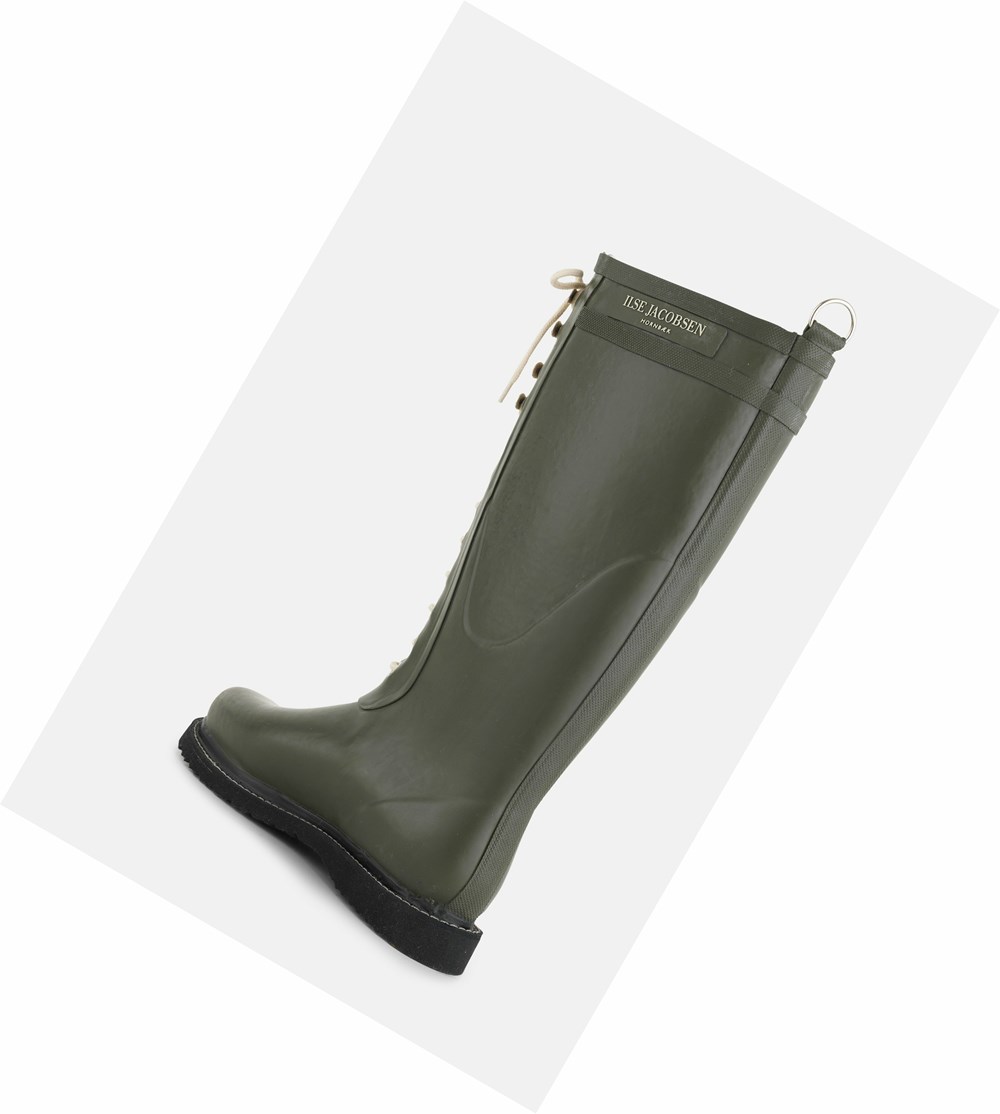 Women's Ilse Jacobsen Rain Boots Black | OA7340286