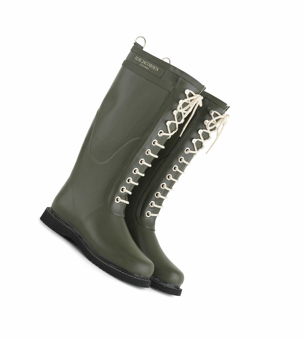 Women's Ilse Jacobsen Rain Boots Black | OA7340286