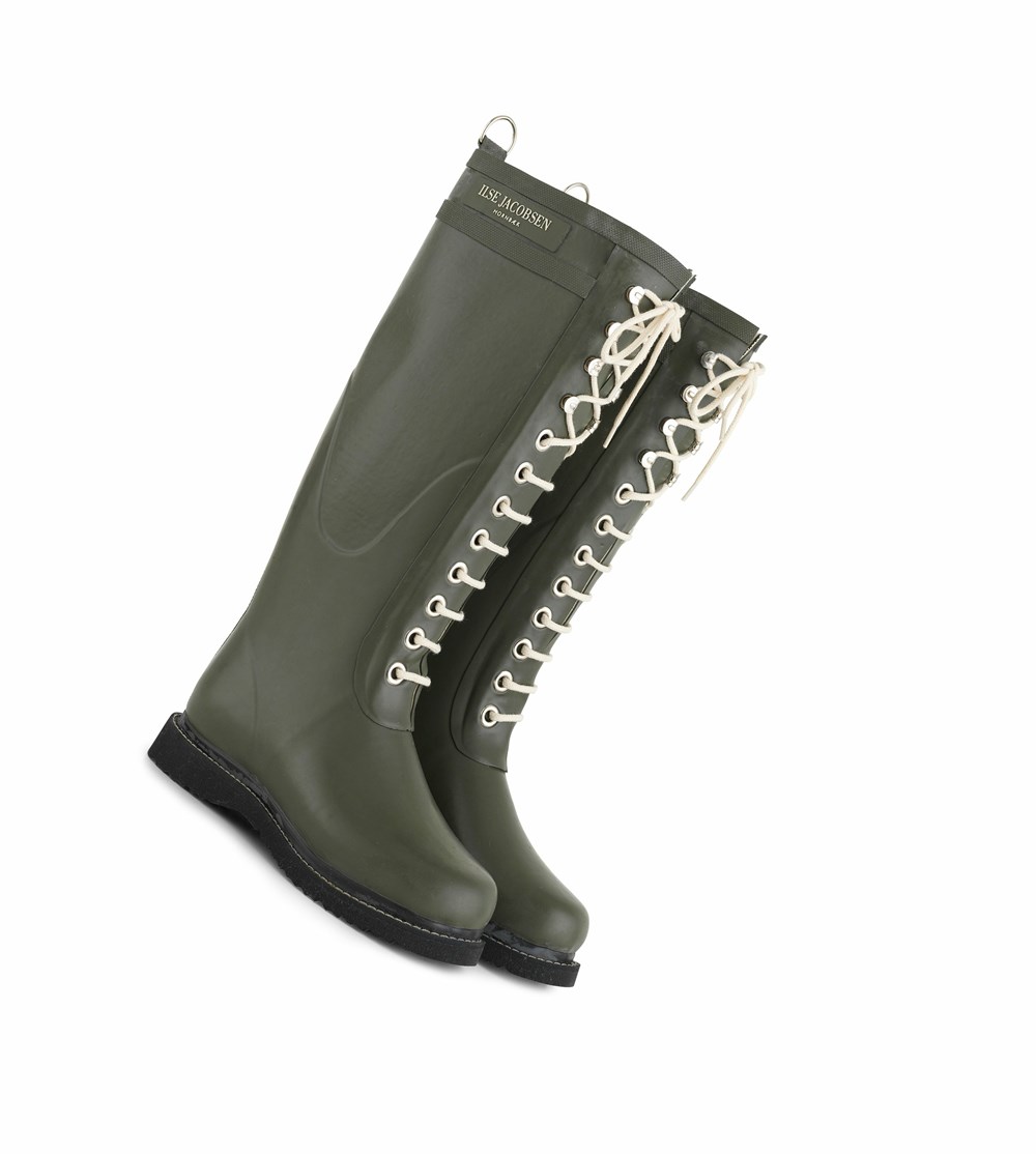 Women's Ilse Jacobsen Rain Boots Black | OA7340286