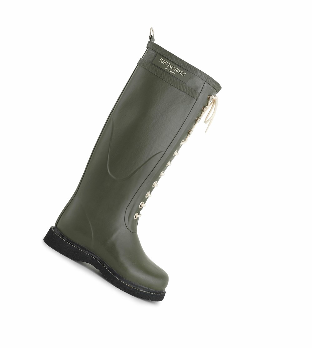 Women's Ilse Jacobsen Rain Boots Black | OA7340286