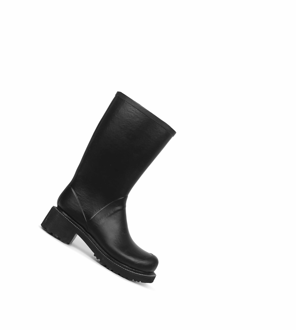 Women's Ilse Jacobsen Rain Boots Black | OC9053641