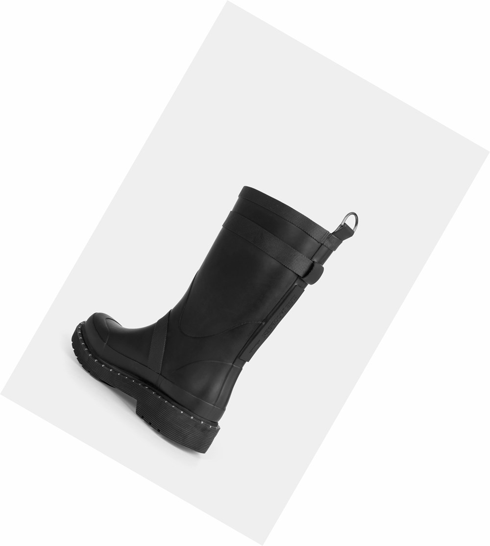 Women's Ilse Jacobsen Rain Boots Black | PC6312497