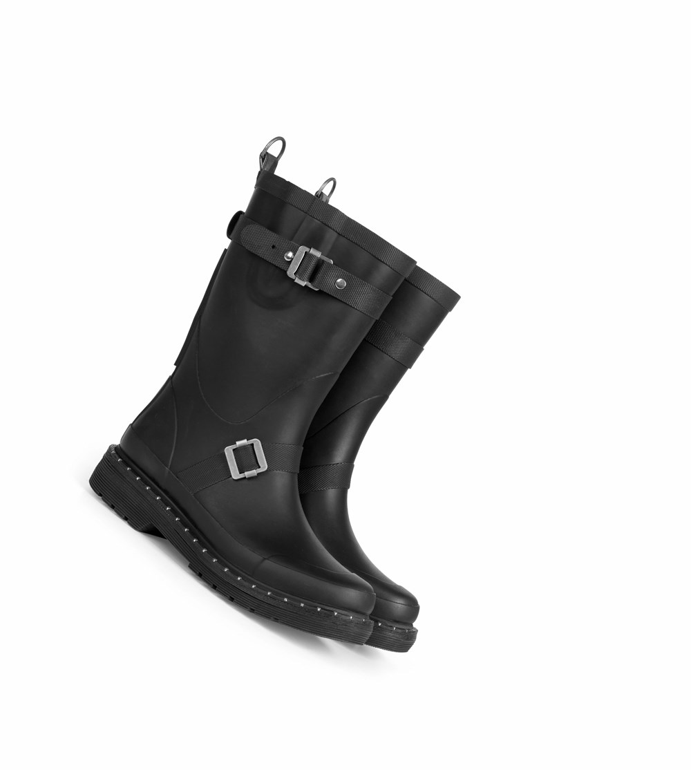 Women's Ilse Jacobsen Rain Boots Black | PC6312497