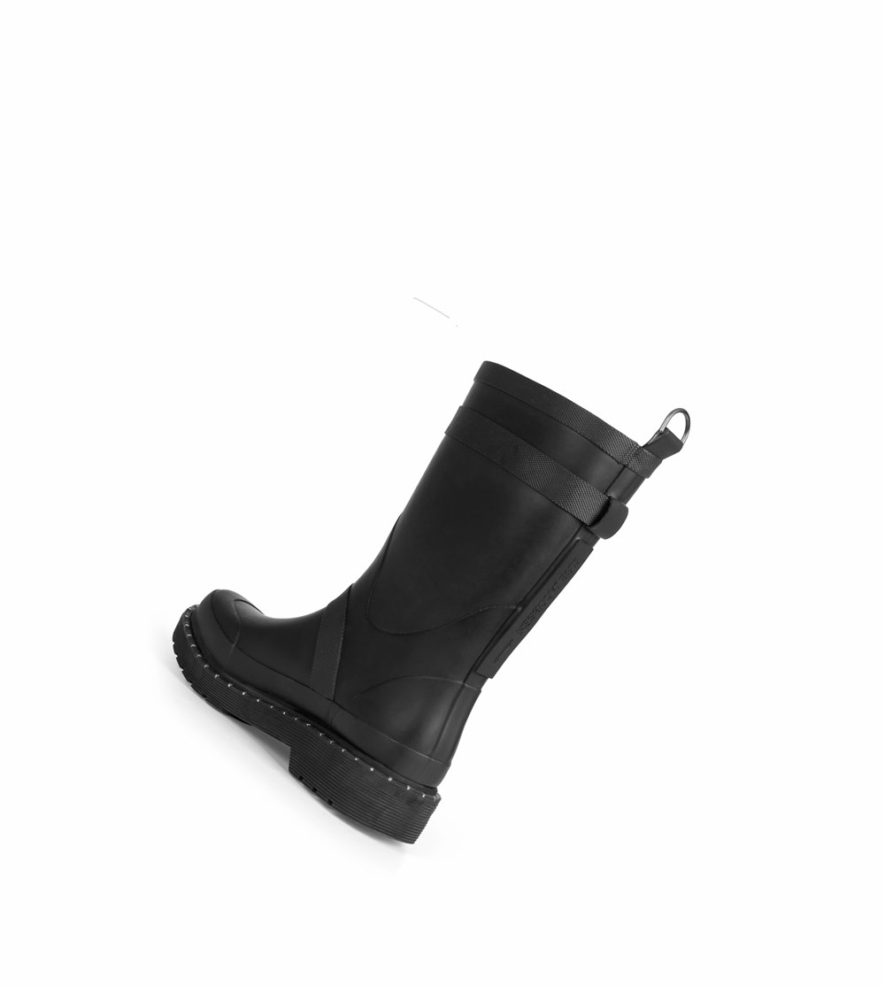 Women's Ilse Jacobsen Rain Boots Black | PC6312497