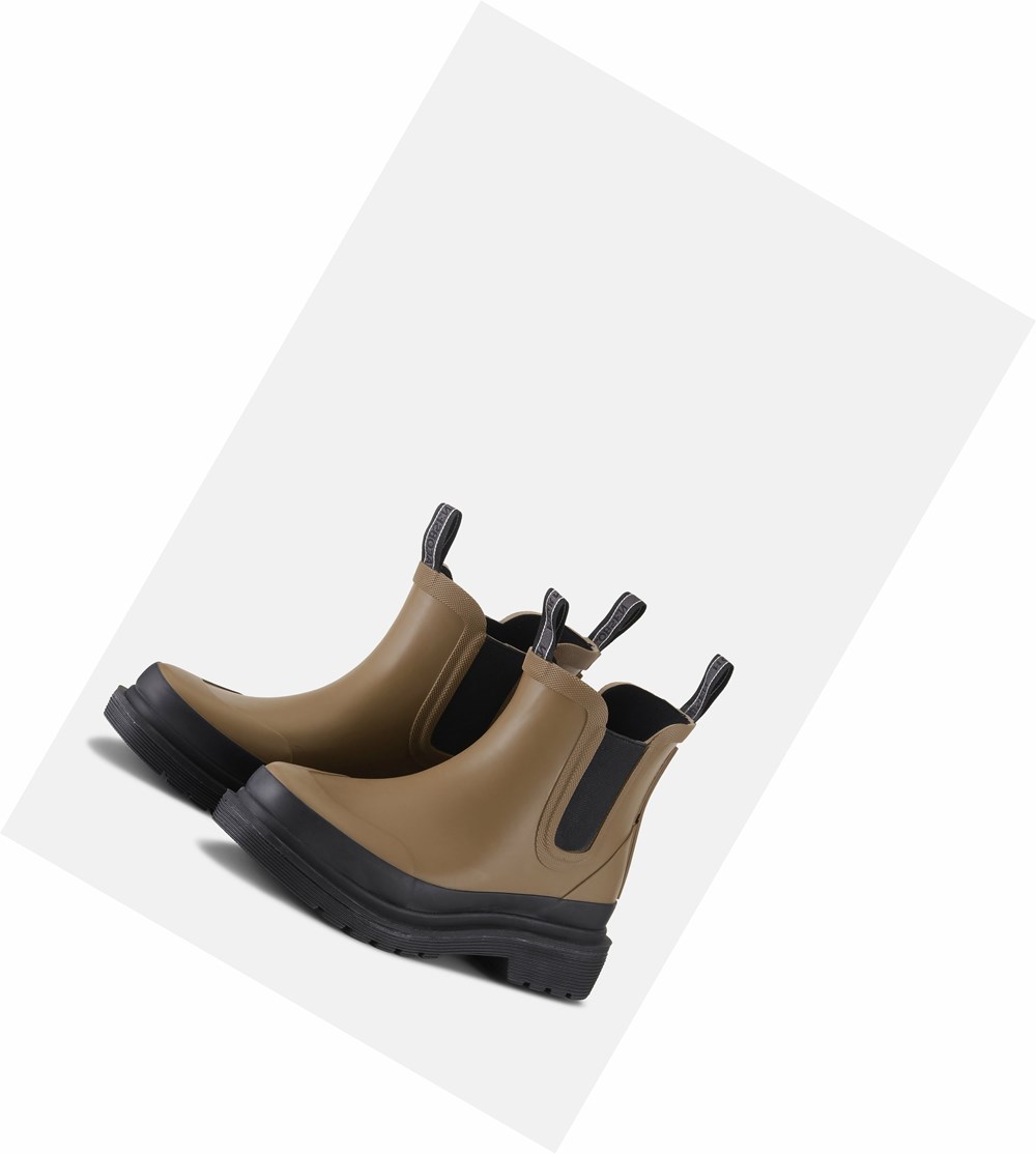 Women's Ilse Jacobsen Rain Boots Brown | VX3509846