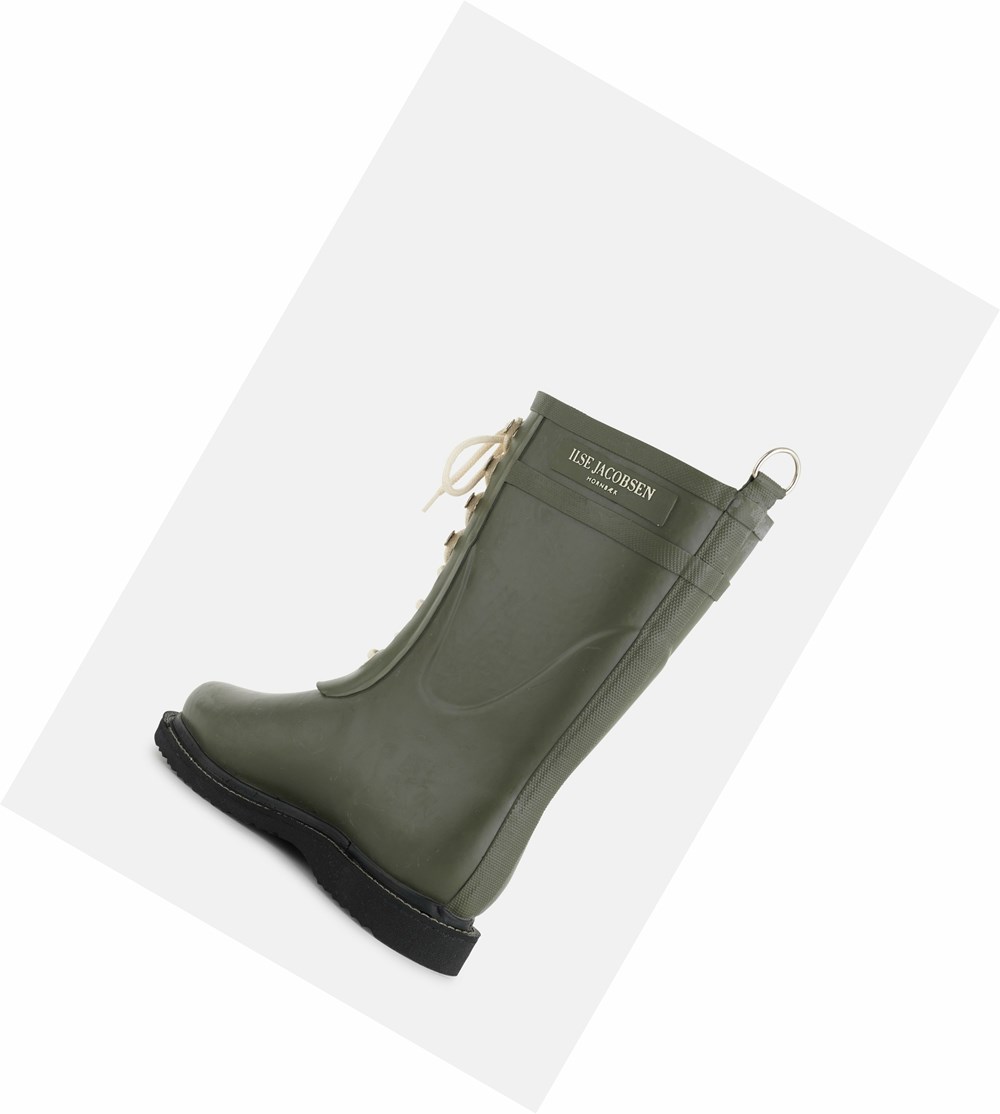 Women's Ilse Jacobsen Rain Boots Brown | WQ4981536