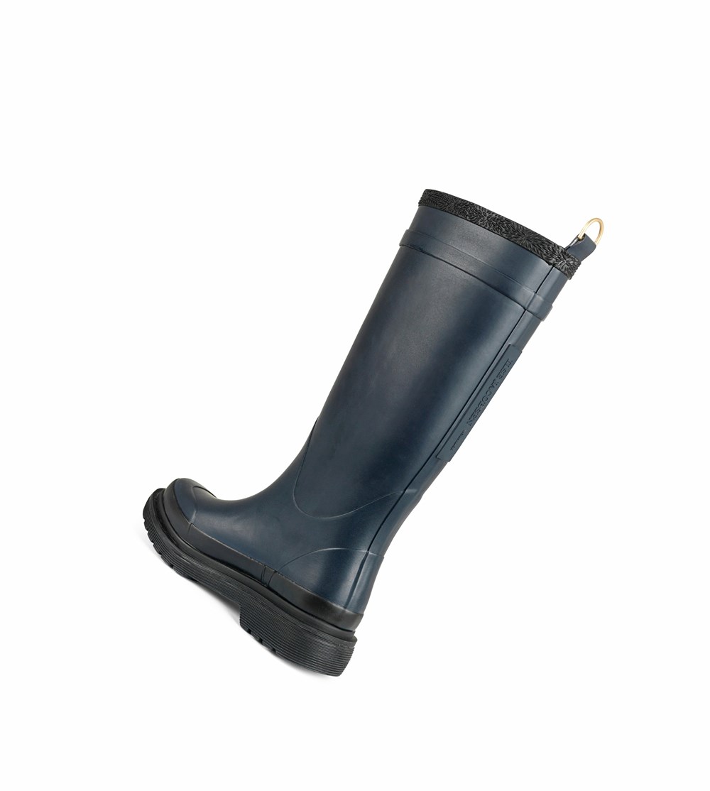 Women's Ilse Jacobsen Rain Boots Dark Indigo | BW2483516