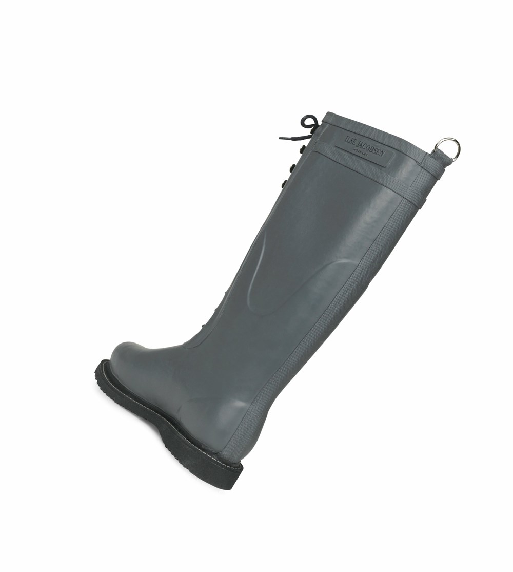 Women's Ilse Jacobsen Rain Boots Grey | EA9428561