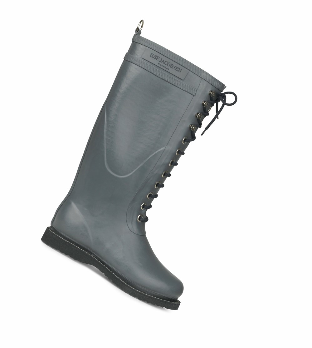 Women's Ilse Jacobsen Rain Boots Grey | EA9428561