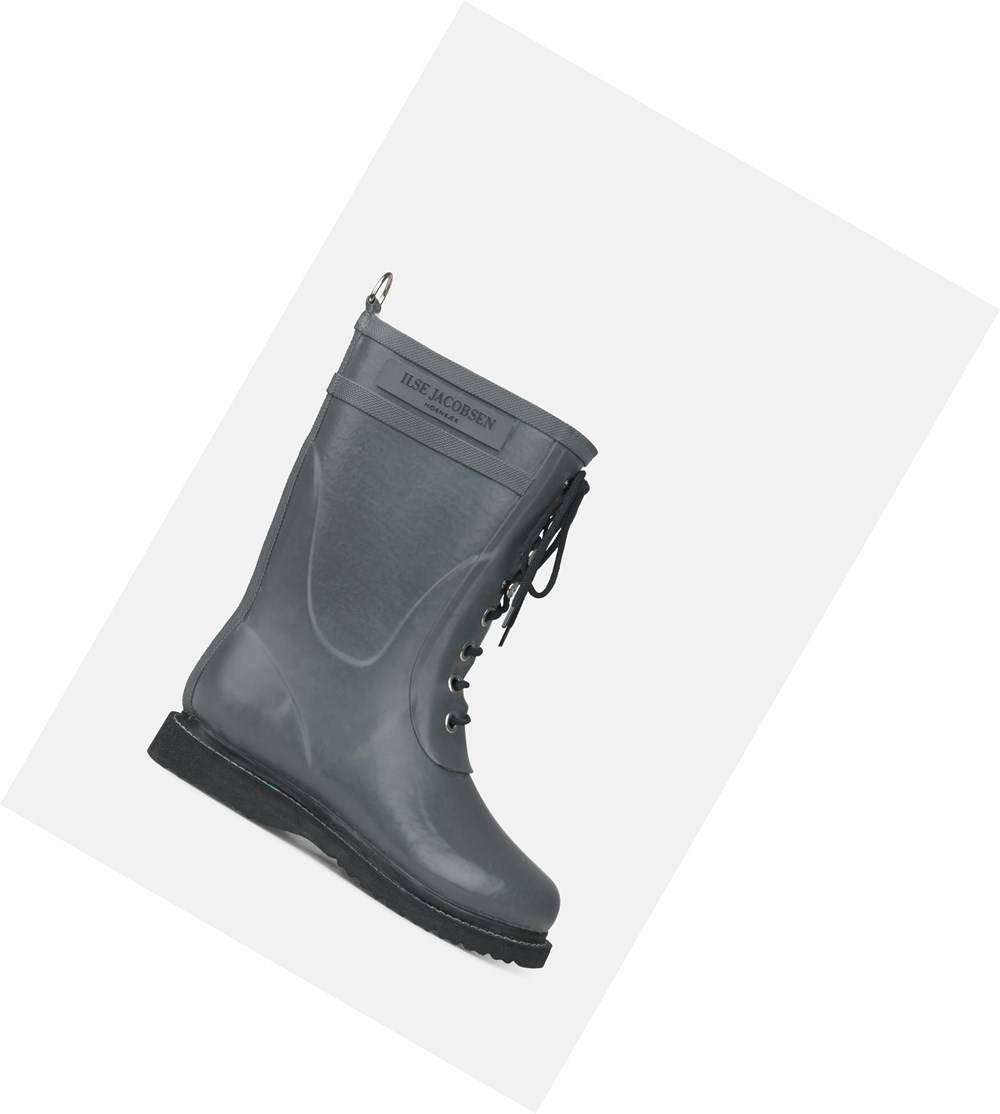 Women's Ilse Jacobsen Rain Boots Grey | LE9573421