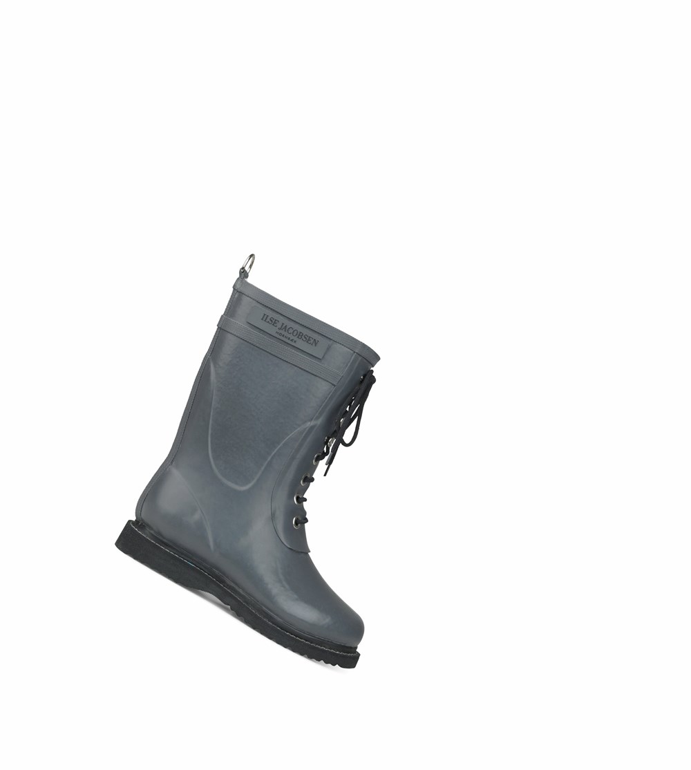 Women's Ilse Jacobsen Rain Boots Grey | LE9573421