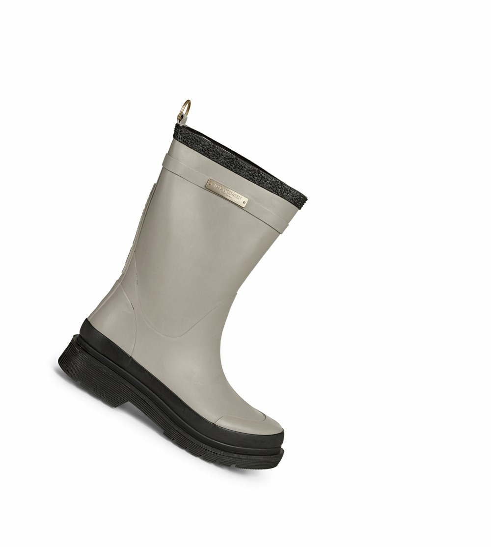 Women\'s Ilse Jacobsen Rain Boots Grey | LS3760415