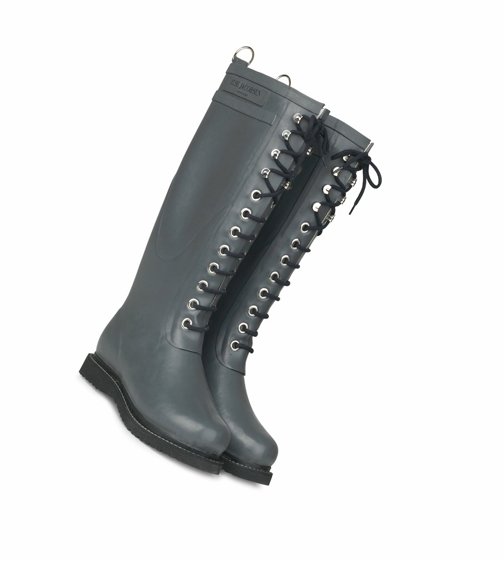 Women's Ilse Jacobsen Rain Boots Grey | QS4360271