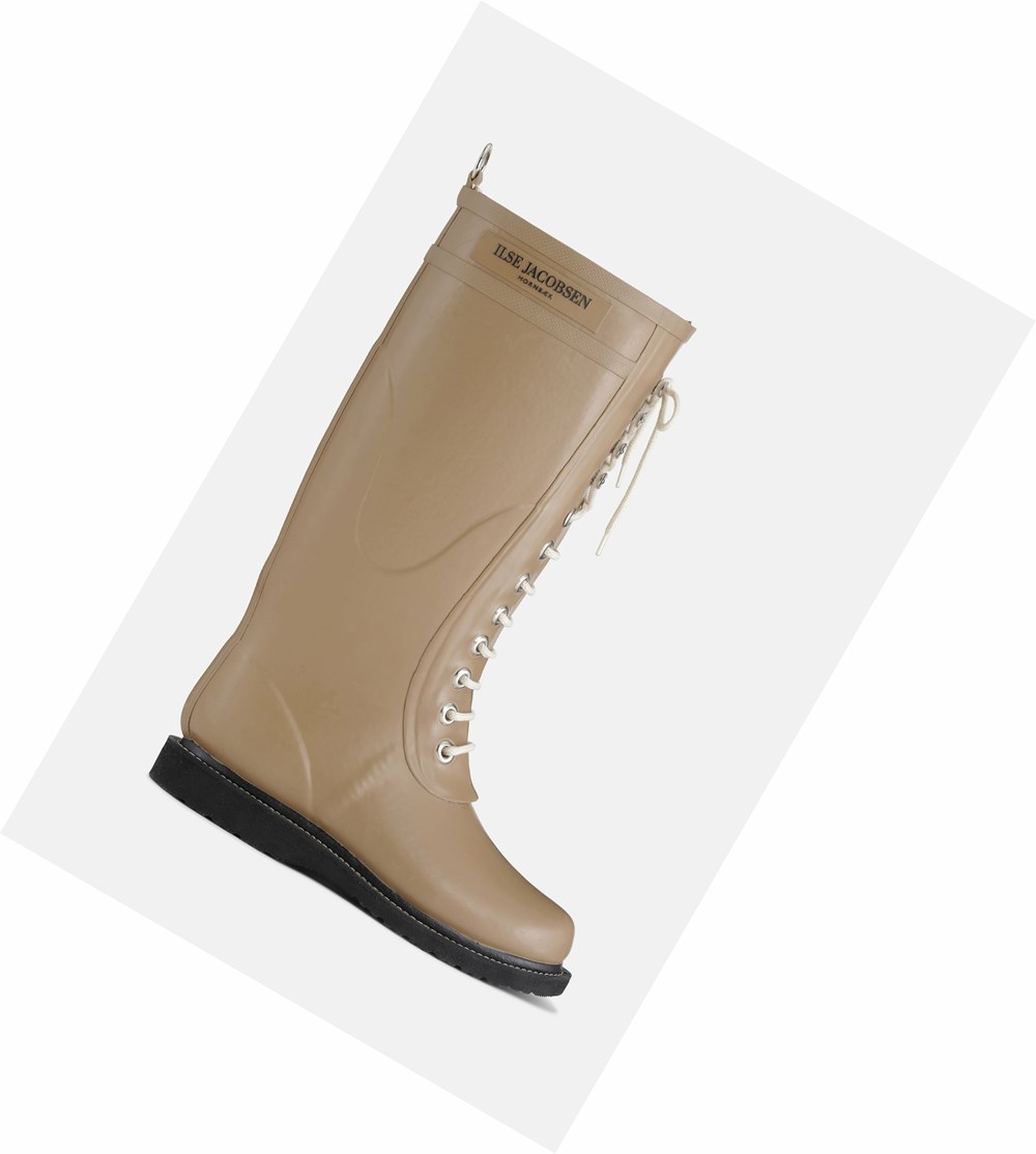 Women's Ilse Jacobsen Rain Boots Yellow | XV3025491