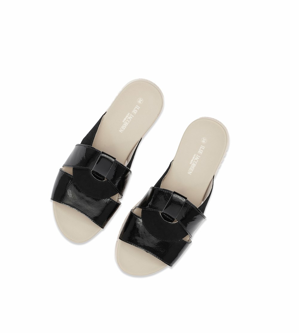 Women's Ilse Jacobsen Sandals Black | QG7163904