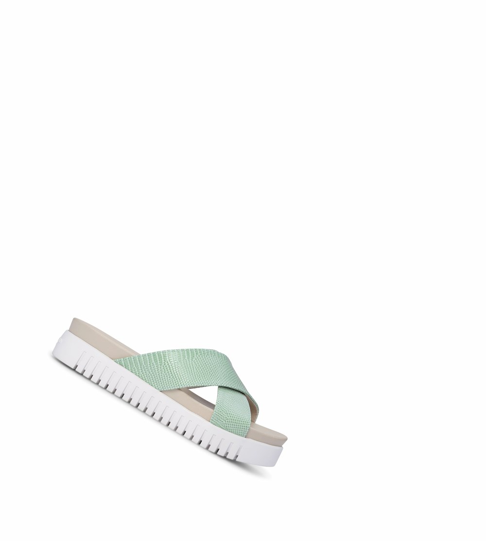 Women\'s Ilse Jacobsen Sandals Green | NK4718693