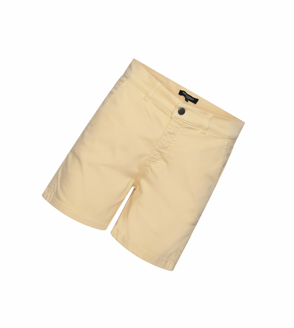 Women's Ilse Jacobsen Shorts Yellow | FL9137864